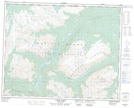 092N14 Bussel Creek Canadian topographic map, 1:50,000 scale