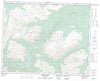 092N14 Bussel Creek Canadian topographic map, 1:50,000 scale