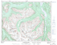 092O04 Tchaikazan River Canadian topographic map, 1:50,000 scale
