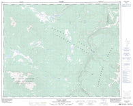 092O07 Churn Creek Canadian topographic map, 1:50,000 scale