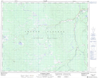 092O11 Bambrick Creek Canadian topographic map, 1:50,000 scale