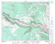 092O15 Riske Creek Canadian topographic map, 1:50,000 scale