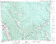 092P04 Clinton Canadian topographic map, 1:50,000 scale
