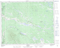 092P05 Jesmond Canadian topographic map, 1:50,000 scale