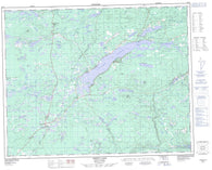 092P06 Green Lake Canadian topographic map, 1:50,000 scale
