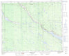 092P13 Chimney Lake Canadian topographic map, 1:50,000 scale
