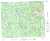 093A02 Mckinley Creek Canadian topographic map, 1:50,000 scale