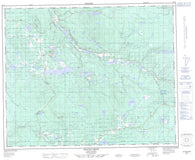 093A05 Beaver Creek Canadian topographic map, 1:50,000 scale