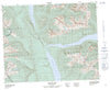093A08 Azure Lake Canadian topographic map, 1:50,000 scale