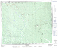 093A13 Swift River Canadian topographic map, 1:50,000 scale