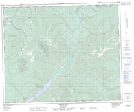 093A14 Cariboo Lake Canadian topographic map, 1:50,000 scale