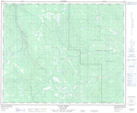 093B11 Tautri Creek Canadian topographic map, 1:50,000 scale