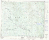 093C08 Chezacut Canadian topographic map, 1:50,000 scale