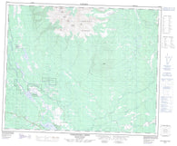 093C11 Christensen Creek Canadian topographic map, 1:50,000 scale