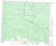 093C13 Ulkatcho Canadian topographic map, 1:50,000 scale
