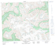 093D01 Jacobsen Glacier Canadian topographic map, 1:50,000 scale