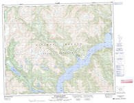 093D11 Skowquiltz River Canadian topographic map, 1:50,000 scale