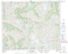 093D13 Tezwa River Canadian topographic map, 1:50,000 scale