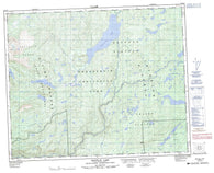 093D16 Sigutlat Lake Canadian topographic map, 1:50,000 scale