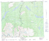 093E14 Newcombe Lake Canadian topographic map, 1:50,000 scale