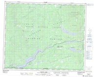 093F02 Tsacha Lake Canadian topographic map, 1:50,000 scale