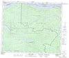 093F14 Knapp Lake Canadian topographic map, 1:50,000 scale