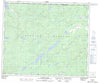 093F15 Hallett Lake Canadian topographic map, 1:50,000 scale
