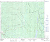 093G08 Ahbau Lake Canadian topographic map, 1:50,000 scale