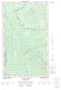 093G16E Wansa Creek Canadian topographic map, 1:50,000 scale