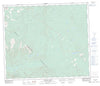 093I15 Kinuseo Creek Canadian topographic map, 1:50,000 scale