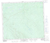 093I16 South Redwillow River Canadian topographic map, 1:50,000 scale