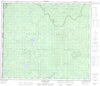 093J13 Salmon Lake Canadian topographic map, 1:50,000 scale