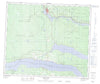 093K04 Burns Lake Canadian topographic map, 1:50,000 scale