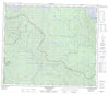 093K07 Shass Mountain Canadian topographic map, 1:50,000 scale