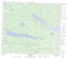 093K11 Cunningham Lake Canadian topographic map, 1:50,000 scale