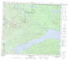 093K14 Trembleur Lake Canadian topographic map, 1:50,000 scale
