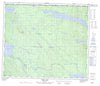 093K15 Inzana Lake Canadian topographic map, 1:50,000 scale