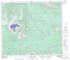 093L13 Mcdonell Lake Canadian topographic map, 1:50,000 scale