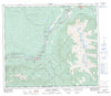 093M04 Skeena Crossing Canadian topographic map, 1:50,000 scale