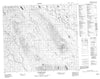 093M15 Kotsine River Canadian topographic map, 1:50,000 scale