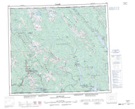 093M Hazelton Canadian topographic map, 1:250,000 scale