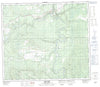 093P11 East Pine Canadian topographic map, 1:50,000 scale