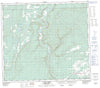 093P14 Favels Creek Canadian topographic map, 1:50,000 scale