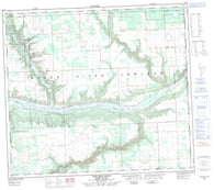 094A01 Shearer Dale Canadian topographic map, 1:50,000 scale