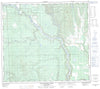 094A05 Ground Birch Creek Canadian topographic map, 1:50,000 scale