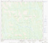 094B11 Christina Falls Canadian topographic map, 1:50,000 scale
