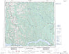 094B Halfway River Canadian topographic map, 1:250,000 scale