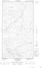 094G14W Bunch Creek Canadian topographic map, 1:50,000 scale