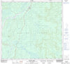 094G15 Bougie Creek Canadian topographic map, 1:50,000 scale