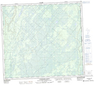 094H01 Adskwatim Creek Canadian topographic map, 1:50,000 scale